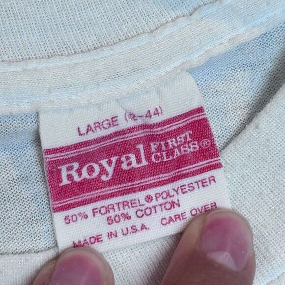 Vintage 90s California Palm Trees Souvenir Seaworld Shirt large - Picture 9 of 9